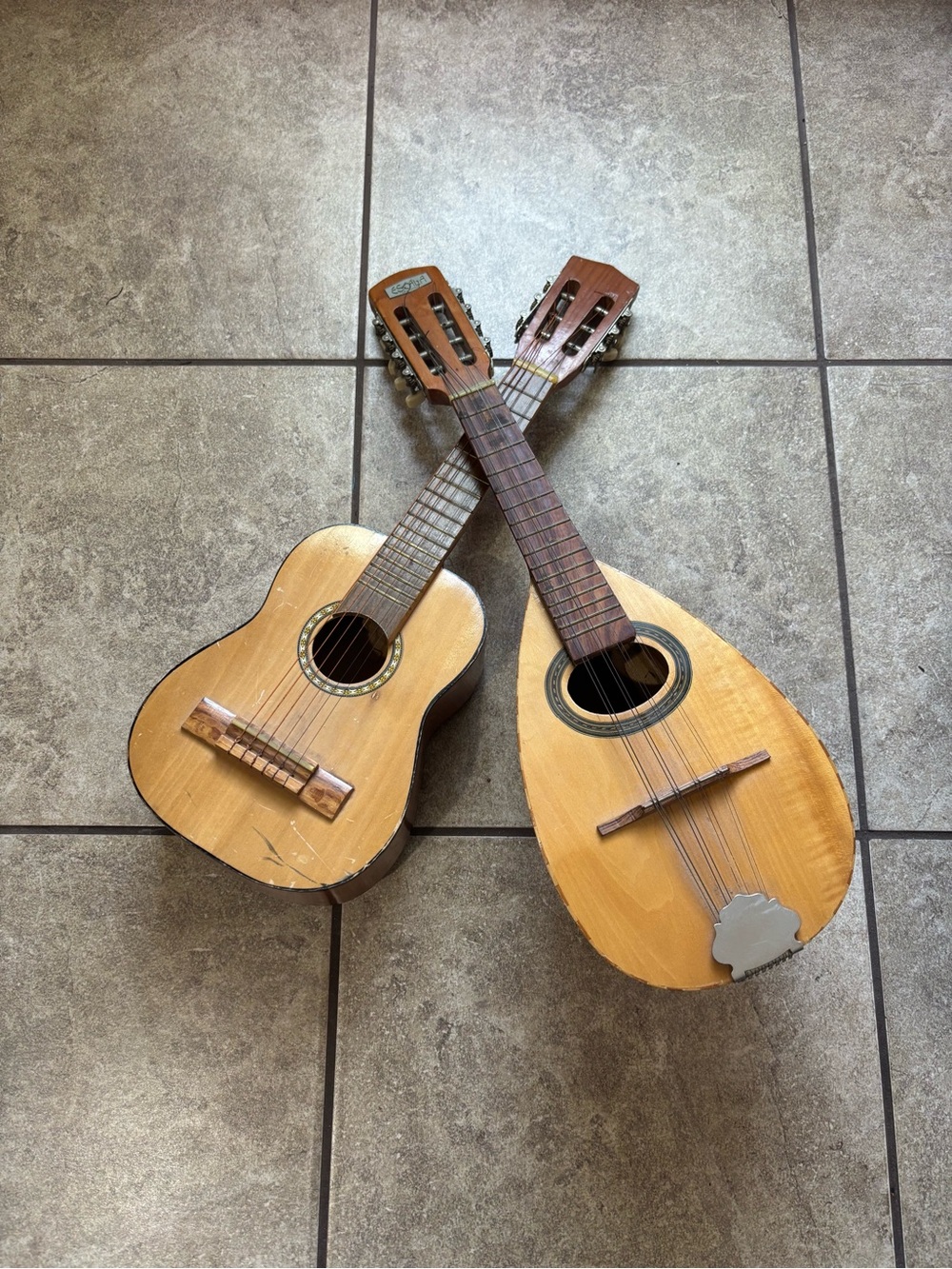 (2) Vintage Acapulco Duo Charming Rustic Folksy Old World Charm Manolin/Guitar’s